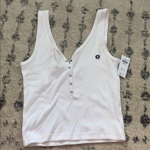 NWT Abercrombie Henley Tank
